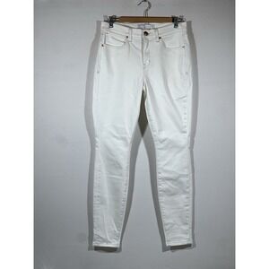 AYR The Chiller Jeans Womens 30x30 White Skinny Stretch Designer